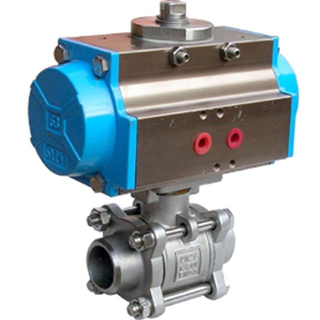 不銹鋼氣動球閥 不銹鋼氣動球閥